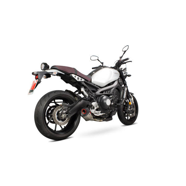 Scorpion Exhaust Yamaha XSR900 2016 - 2021 Serket Parallel Slip-on Titanium Sleeve